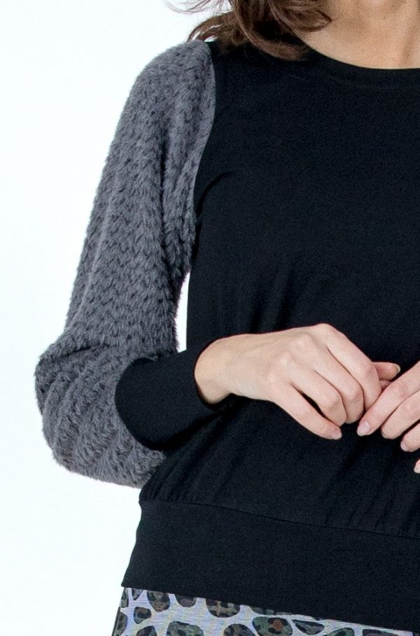 Camiseta Toyo negra Lylu Wear | Look cómodo y versátil
