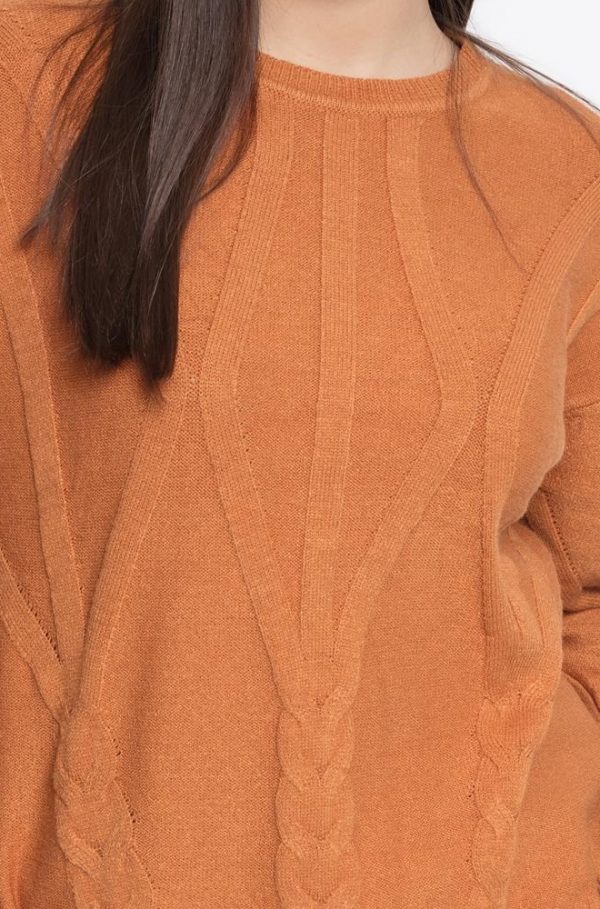 Jersey Edita ocre de punto fino Cms | Suave y versátil