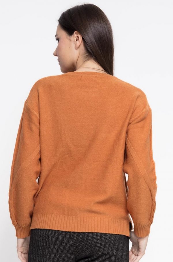 Jersey Edita ocre de Cms vista trasera lisa