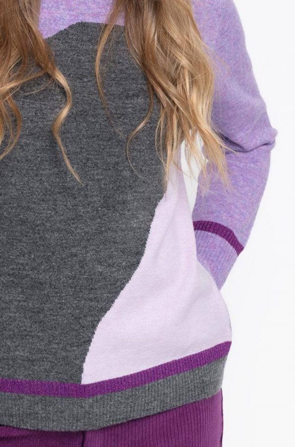 Jersey Jezabel Cms Love | Patchwork en tonos morados