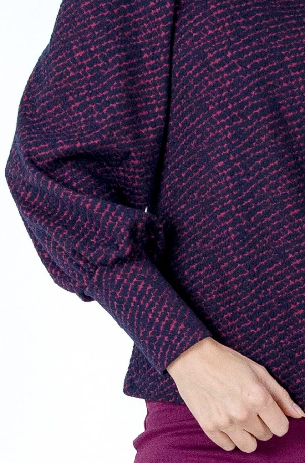 detalle mangas abullonadas y puños camiseta Circe