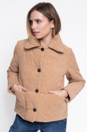 Chaqueta acolchada camel Cms Love.