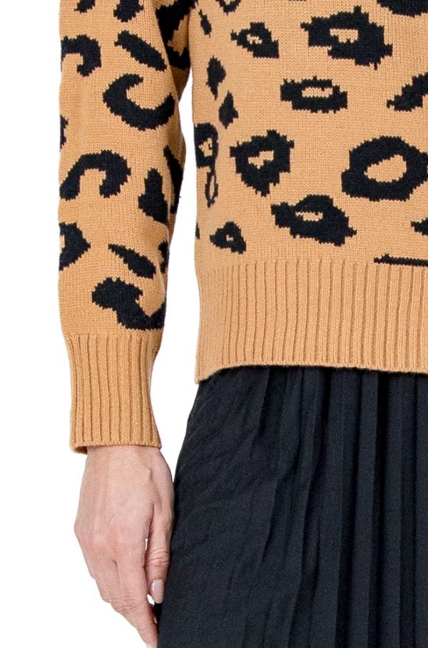 Jersey Kira Lylu Wear camel con grecas