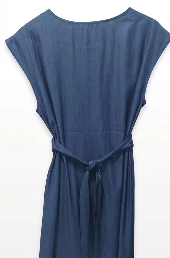 detalle lazada espalda vestido azul Lylu Rumi