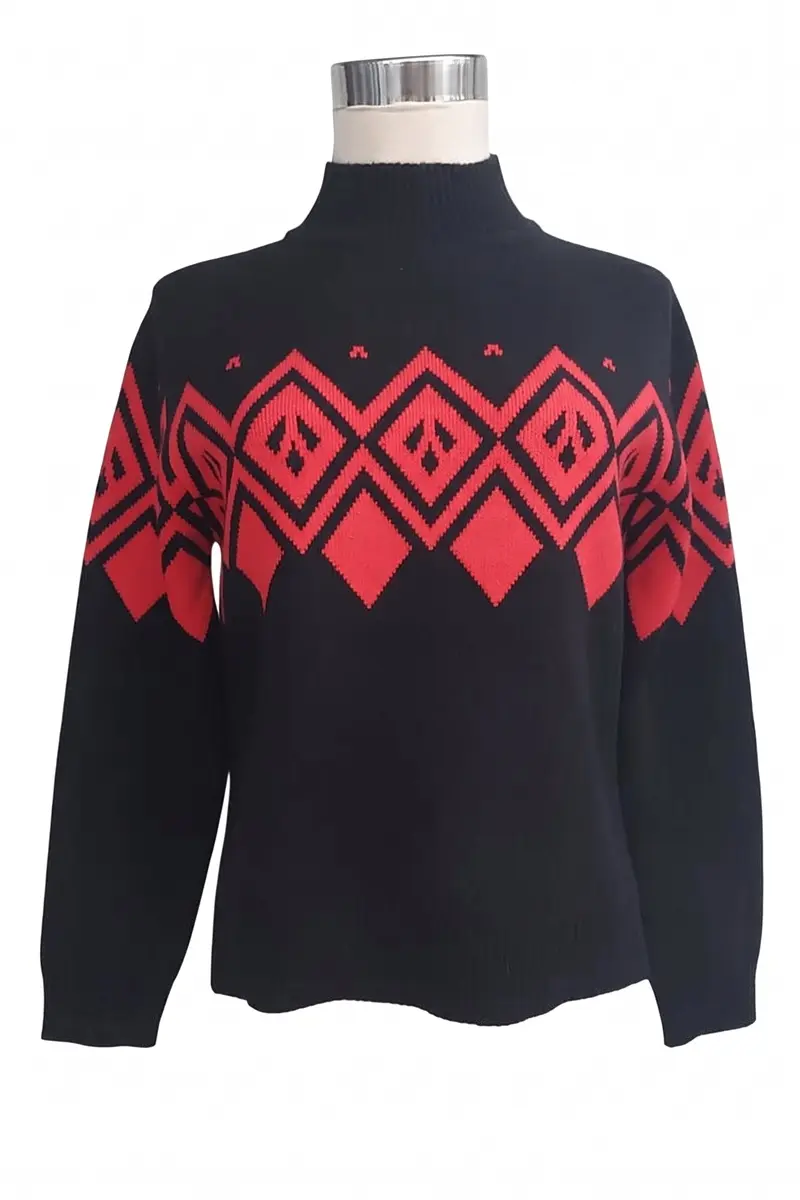 Jersey negro mujer Lylu Arcos frontal