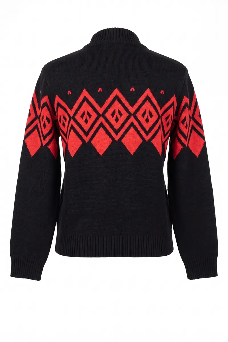 Jersey negro mujer Lylu Arcos espalda